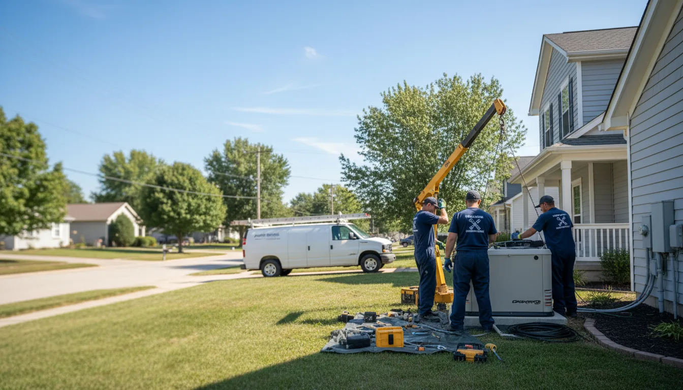Generator Installation in Fostoria, IA near me